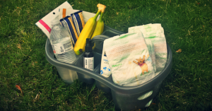 DIY Diaper Caddy
