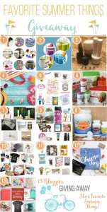 Favorite Things Summer Giveaway 2016