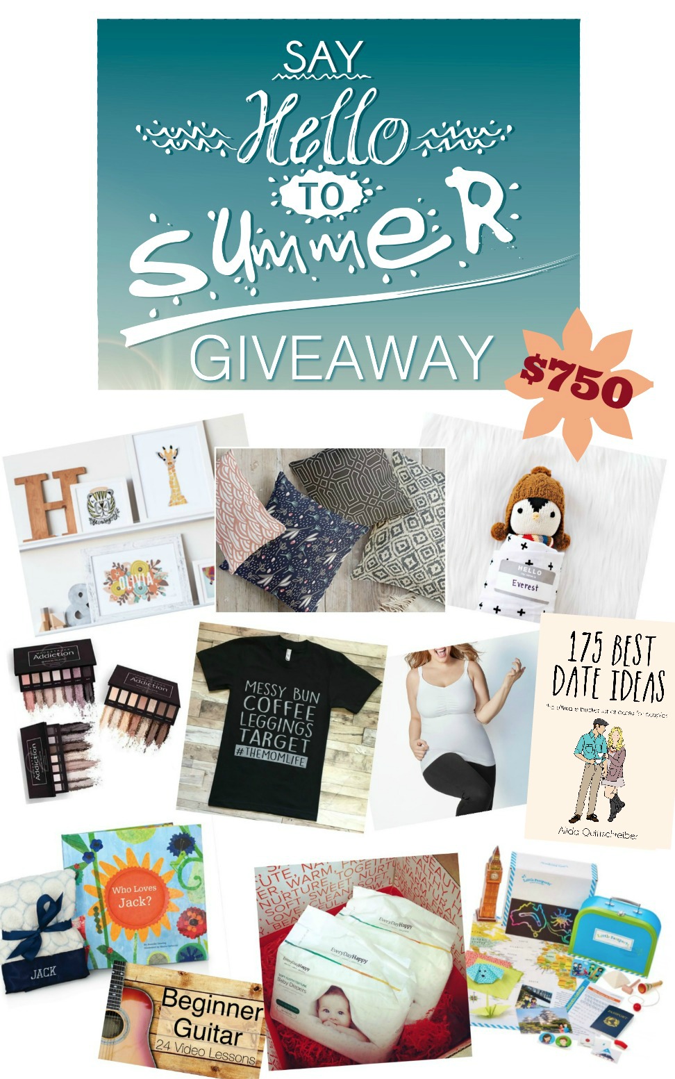Favorite Things Summer Giveaway $750 Value