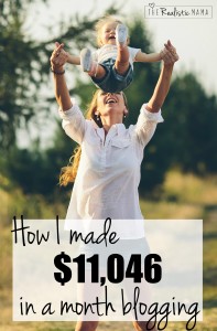 How I made $11,046 blogging last month