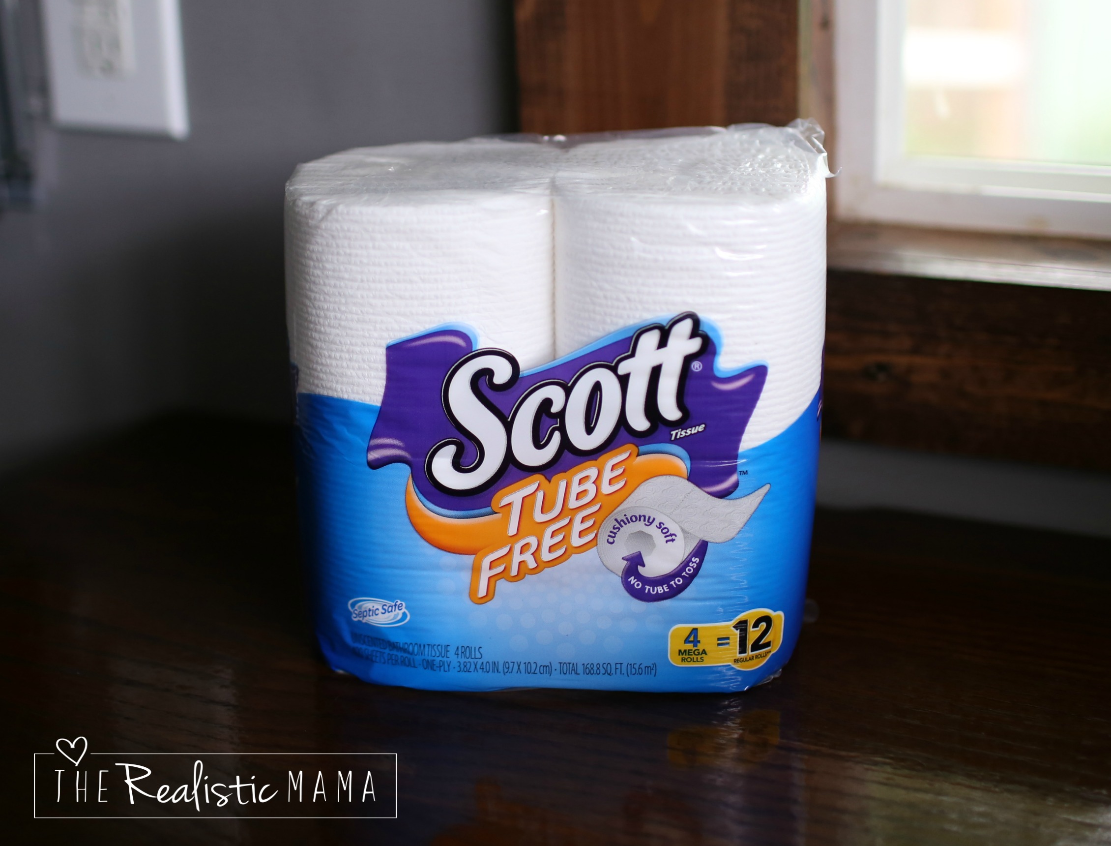 Scott Tube-Free toilet paper