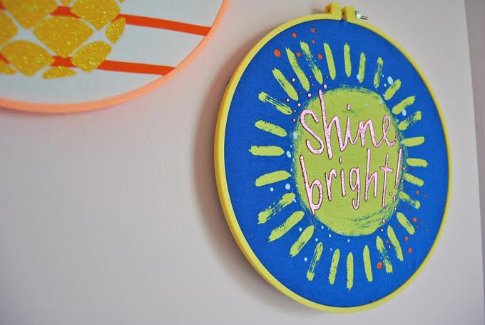 Shine Bright T-shirt Wall Art