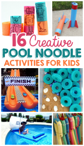 16 Creative Pool Noodle Activities For Kids