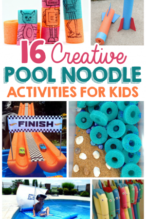 16 Creative Pool Noodle Activities For Kids