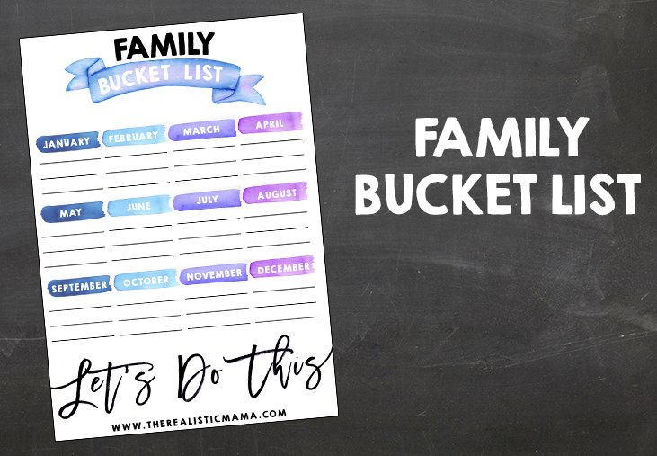 Family Bucket List