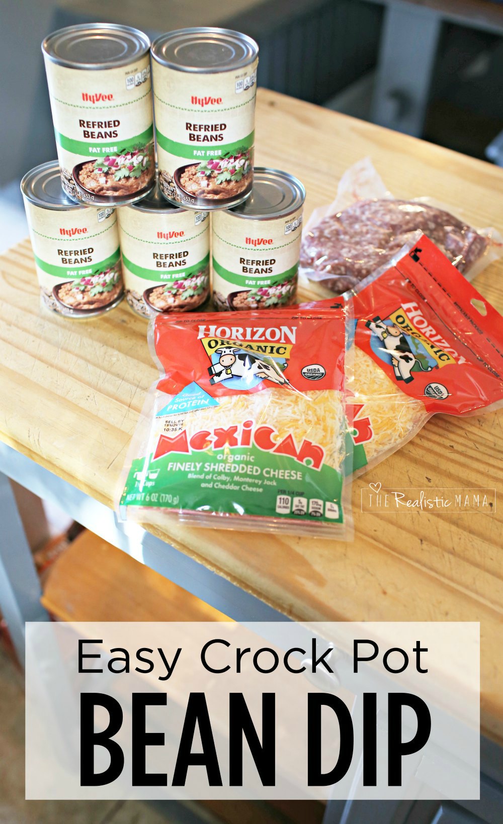 Easy Crock Pot Bean Dip Recipe - Perfect for a Busy Weeknight Meal