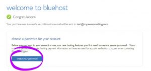 7. Create Your Password