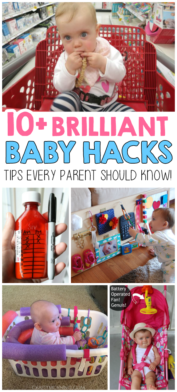 10+ Brilliant Baby Hacks Every Parent Should Know!