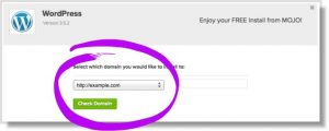 Select Your Domain