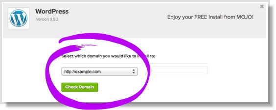 Select Your Domain