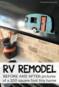 RV Remodel BEFORE & AFTER pictures