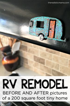 RV Remodel BEFORE & AFTER pictures