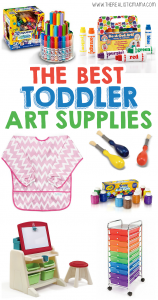 The Best Art Supplies For Toddlers