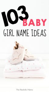 103 Baby Girl Name Ideas