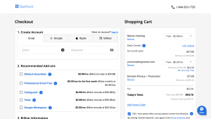 Bluehost with WordPress Blog