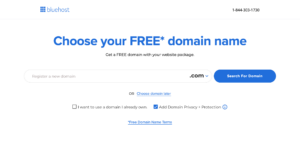 Bluehost Step 3
