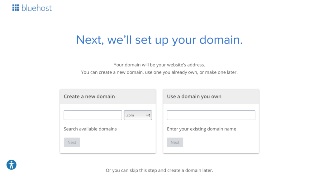 Select a Blog Domain Name