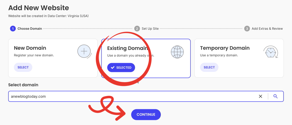 Step 2 WordPress Install