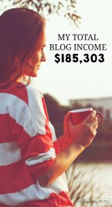 Make a Plan and Do Big Things! My Total Blog Income $185,303