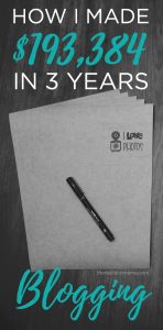 How I made $193,384 in 3 Years Blogging