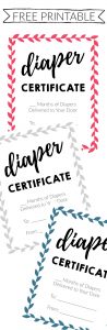 Best Baby Shower Gift Certificate - Free Printable