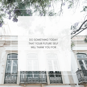 Do something today